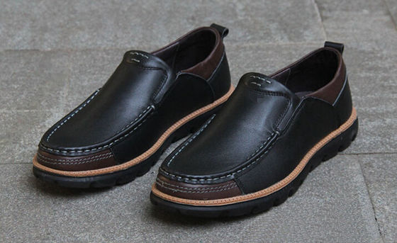 Full Grain Leather Casual Shoes Soft Comfortable Driving Shoes Voor mannen