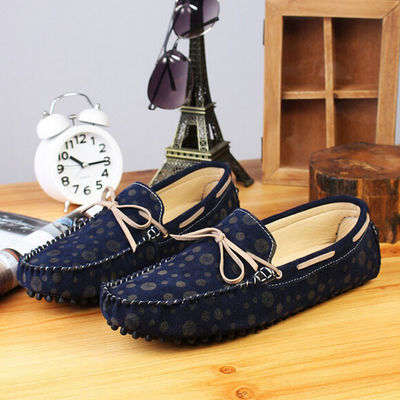 Mensen leerloafers voor vrijetijdsbesteding 41 - 45 maat Mensen suede casual schoenen