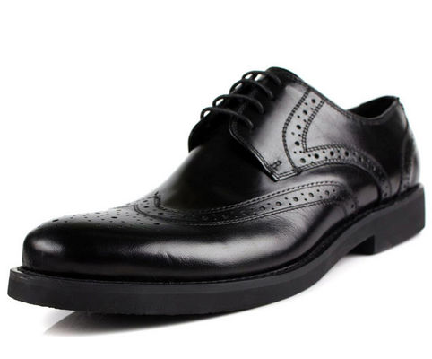 Europe Design Mensen Brogue Schoenen Boot Stijl Full Grain Leather Mensen Dress Shoes