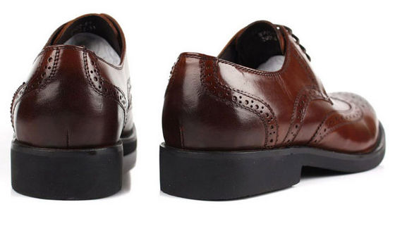 Europe Design Mensen Brogue Schoenen Boot Stijl Full Grain Leather Mensen Dress Shoes