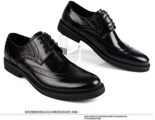 Europe Design Mensen Brogue Schoenen Boot Stijl Full Grain Leather Mensen Dress Shoes