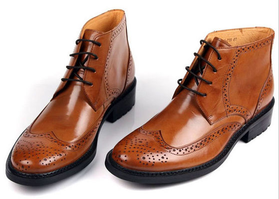Herfst / Lente Mensen enkelschoenen Mensen Echte Lederen Chelsea-schoenen
