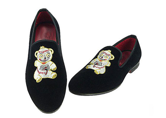 Informele Flat Mens Fluweel Loafers Sleutel getrokken stijl mannen Business Casual schoenen