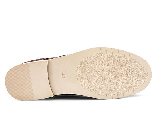 Logo gedrukt Mensen Zwarte Lederschoenen Derby Custom Handgemaakte Bruine Casual Schoenen