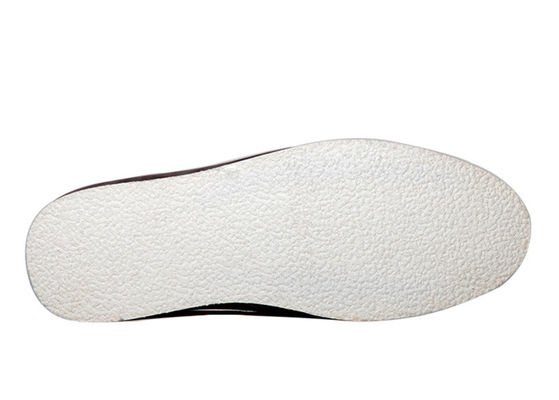 Mode Mens Casual Leather Slip On Shoes / Mens Flat Loafers Schoenen