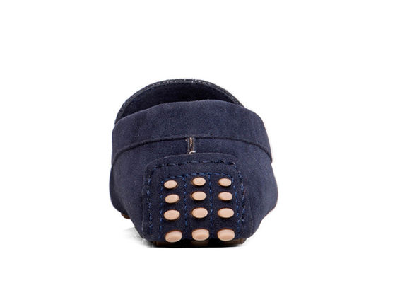 Stichting Style Flats Mensen Zwarte rijschoenen, Moccasin - Gommino Suede Rijschoenen