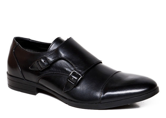 Doppelgordel Mensen schoenen Italiaanse leer monnik riem schoenen