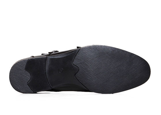 Doppelgordel Mensen schoenen Italiaanse leer monnik riem schoenen