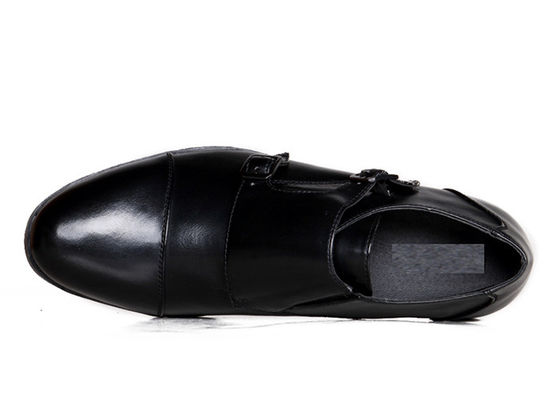 Doppelgordel Mensen schoenen Italiaanse leer monnik riem schoenen