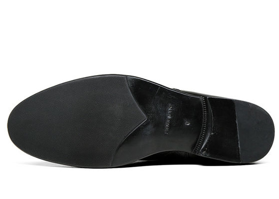 Huwelijk Echt Lederen Mensen enkelschoenen Zwarte Lederen High Topschoenen