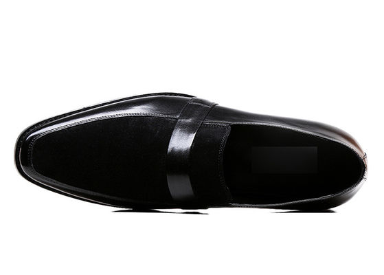 Gemengde kleuren Mensen leer Casual schoenen met Echte Lederen Nubuck Lederen hechtingen