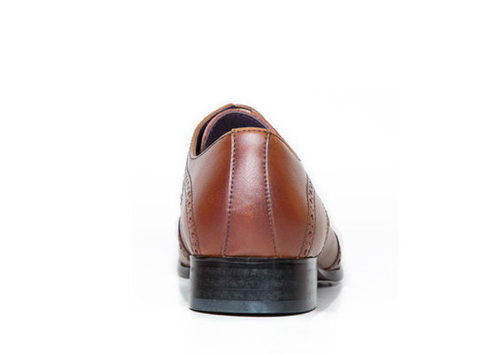 Gesneden Business Mens Casual Brogue Schoenen Goodyear Handgemaakte Mensen Dress Schoenen