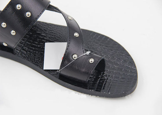 Home Mens Echte Lederen Flip Flops Zomer Strand Sandalen Slippers