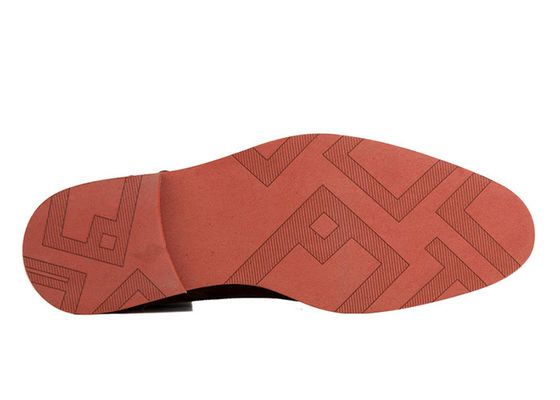 Klassieke echte leer schoenen, ronde teen bruine suede rijschoenen