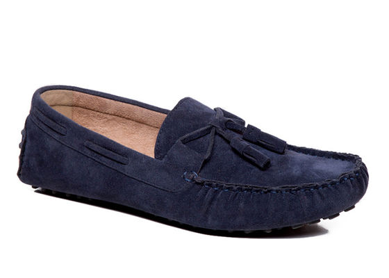 Ademloze Flat Tie Up Schoenen Ronde Toe Fashion Suede Leer Dress Schoenen