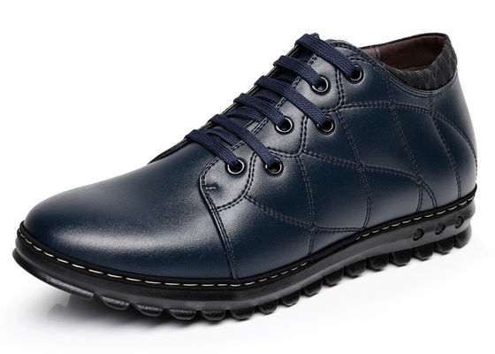 OEM / ODM Casual Lederen Oxford Schoenen, Mens Echte Lederschoenen