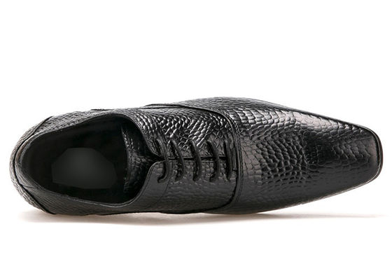 7 cm zwart dikke hakken mannen bruidsjurk zwart / bruin schoenen mannen patent leder schoenen