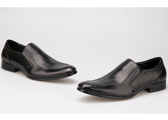 Slip On Round Toe Men Formal Dress Schoenen Oxford Stijl Full Grain Leather Dress Schoenen