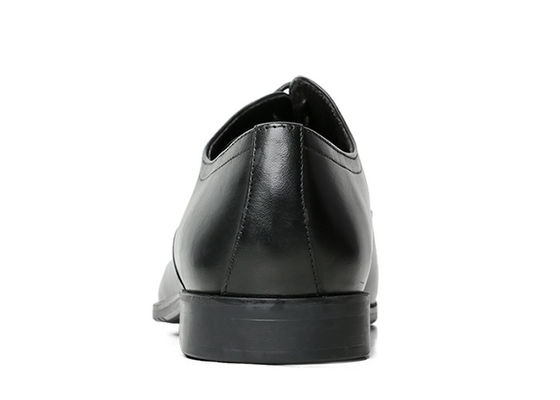 Oxford Echte Lederen Mans Dress Schoenen, Luxe Lace Up Derby Schoenen Voor Mannen