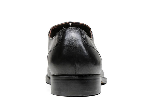 Flats Mens Zwarte Oxford schoenen Comfortabele inzetzool Lacing Business Dress schoenen