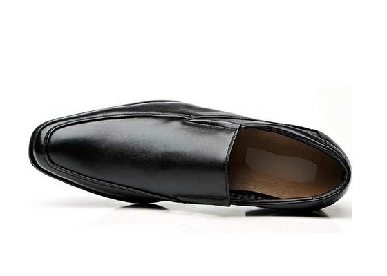 Slip on Loafers Zwart Duurzaamheid Mensen Casual Dress Schoenen voor formele evenementen