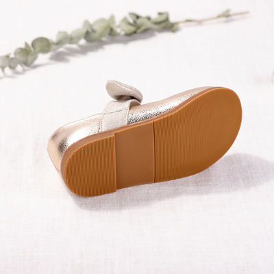 Meisjes leer ballerina platte schoenen, comfortabele Mary Jane jurk schoenen