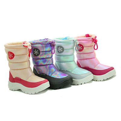 Winter Warm Vrouwen Echte Leder Niet-slip Ankle Laarzen Waterdicht