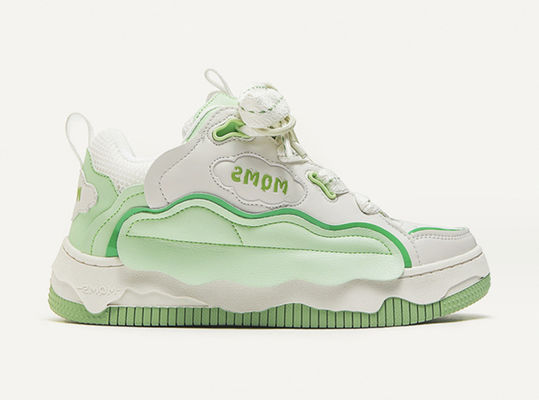 Snoeren vrouwen lederen sneakers Casual Dikke zool Casual schoenen