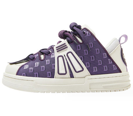 Stijlvolle dames leer sneakers Patchwork dames casual platform sneakers