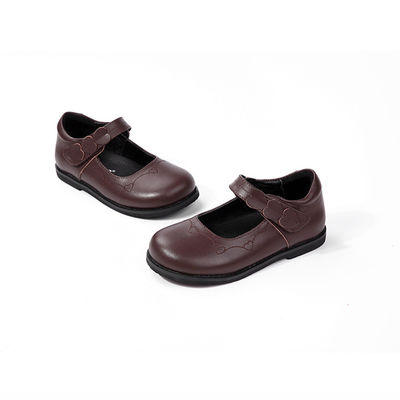 Casual meisjes leer schoenen school lace up ronde teen maat 26-45