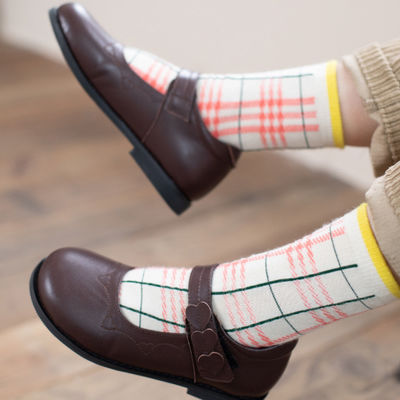Casual meisjes leer schoenen school lace up ronde teen maat 26-45