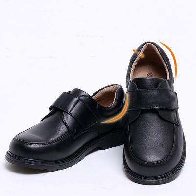 Slip On Boys School Schoenen Zwart Casual Kinderen Lederschoenen