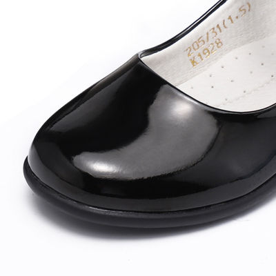 Flat Heel Unisex leer schoenen op maat Mary Jane leer schoenen