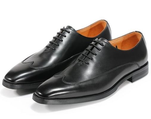 Derby Brogue Oxford Mensen Lederen Kleding Schoenen Klassiek Handgemaakt Met OEM Service