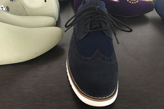 Gepersonaliseerde gebreide mannen casual schoenen ademend Flyknit lichtgewicht schoenen