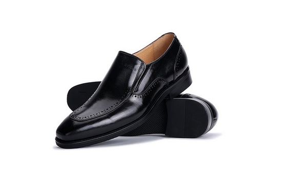 Slip On Brogue Mensen Lederen jurk Schoenen Loafers Krokodil Patroon Voor kantoor