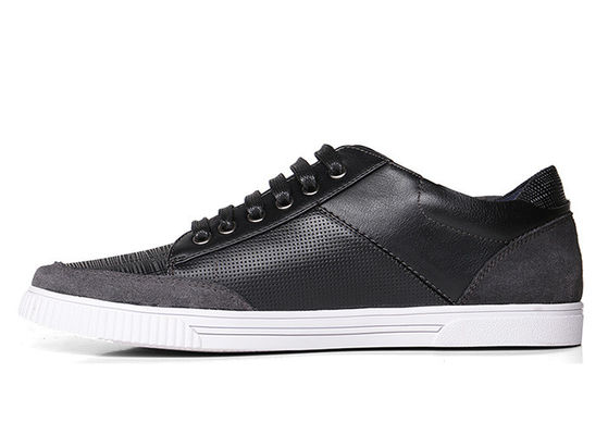 Sneakers mode kanten up mens platte jurk schoenen ademend wandelen microfiber linling