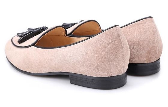 Suede Tassel Mens Fluweelschoenen, Banket Mens Fluweelschoenen
