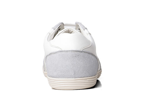 OEM Mensen Casual Schoenen Suede Leer Mensen Witte Platte Schoenen