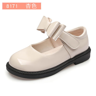Flat Heel Meisjes Leer Schoeisel Schortjes voor actieve schooldagen
