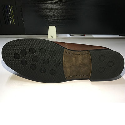 Bruine mens leren jurk schoenen, mode Oxford Party Wear schoenen voor mannen