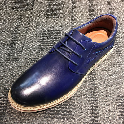 Microfiber bekleding voor mannen Casual Flat Shoes, Suede Flat Leather Shoes voor mannen