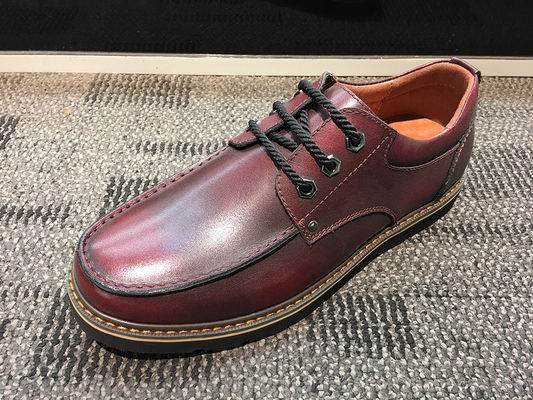 OEM Mensen Casual Schoenen Suede Leer Mensen Witte Platte Schoenen