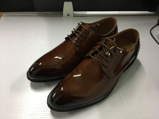 Gesneden Business Mens Casual Brogue Schoenen Goodyear Handgemaakte Mensen Dress Schoenen