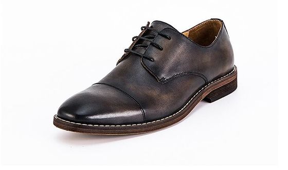 Waterdicht Huwelijksjurk voor mannen Schoenen met kanten platte hiel gestreepte slip op schoenen