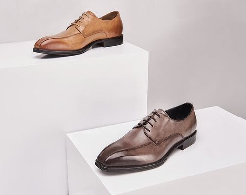 Handgemaakte Mensen Zwarte Patent Lederschoenen Vierkante Toe gestreepte mannen Bruidschoenen