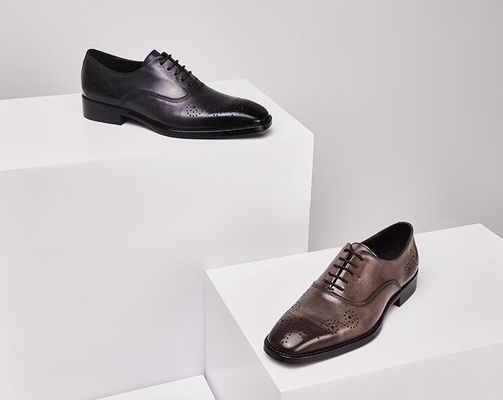 Ruimtevoet Mensen bruidsjurk schoenen Italiaanse flats Mensen Zwarte Oxford schoenen voor kantoor