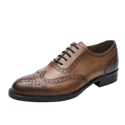 Zakelijke schoenen, zachte lederen schoenen voor mannen.