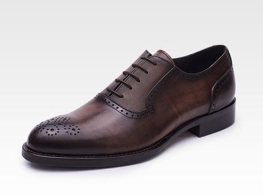 Klassieke PU-schoenen voor mannelijke kleding, Oxford-stijl, op maat, handgemaakte schoenen voor zaken.