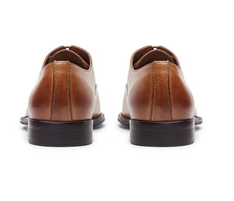 Zaken / Bruiloft Mensenjurken Schoenen Stier Echt Lederen Lace Up Brogues